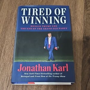 3 for $10 📚 Tired of Winning Jonathan Karl Hardcover Book